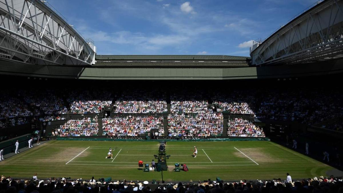 Last year's women's final at Wimbledon between Rybakina and Jabeur